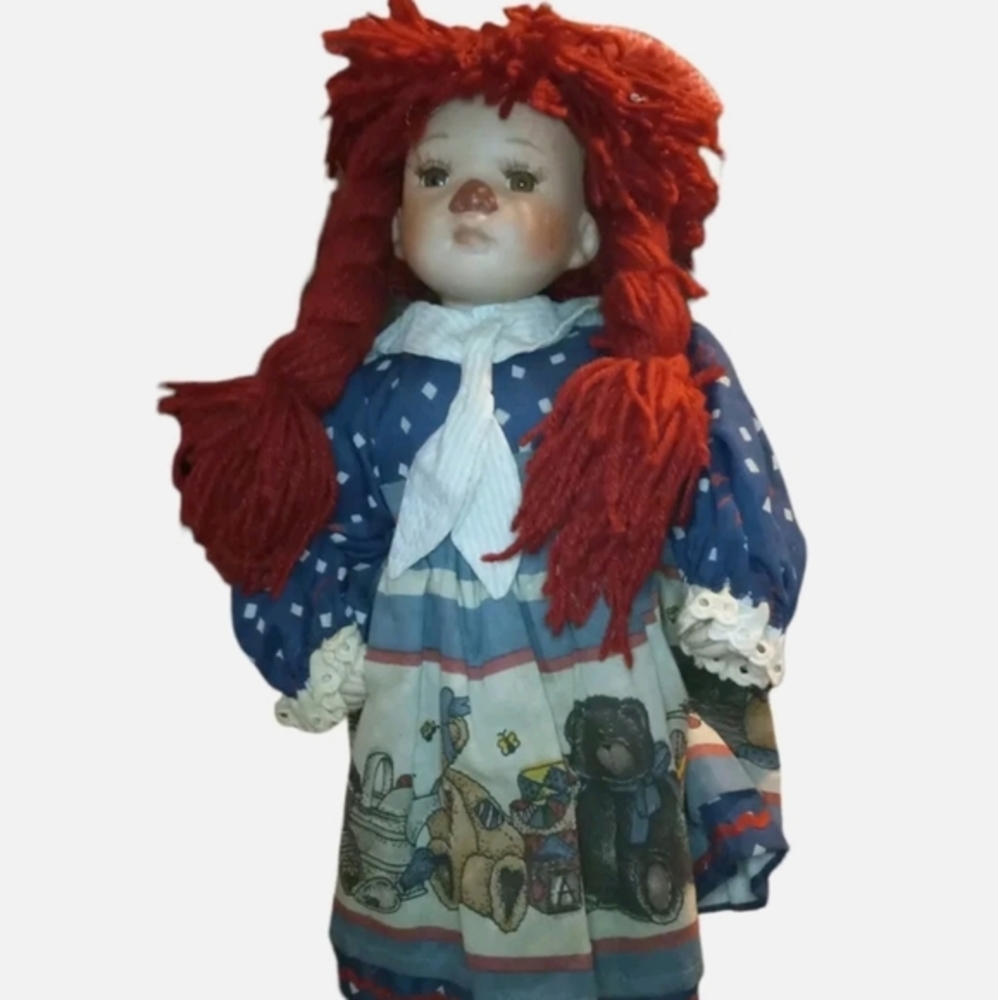 Vintage‎ DUCK HOUSE HEIRLOOM DOLLS RAGGEDY ANN ORIGINAL RARE